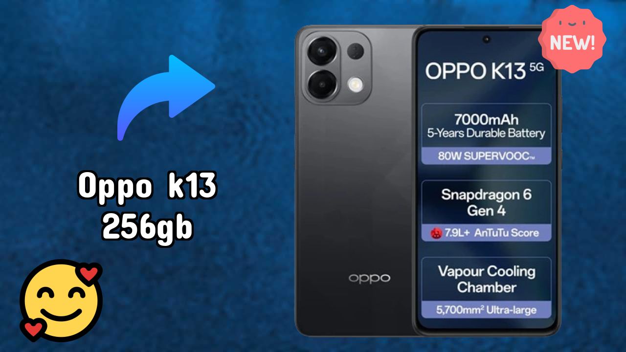 OPPO K13 256GB 2026 Feature Breakdown – Full Deep Dive

