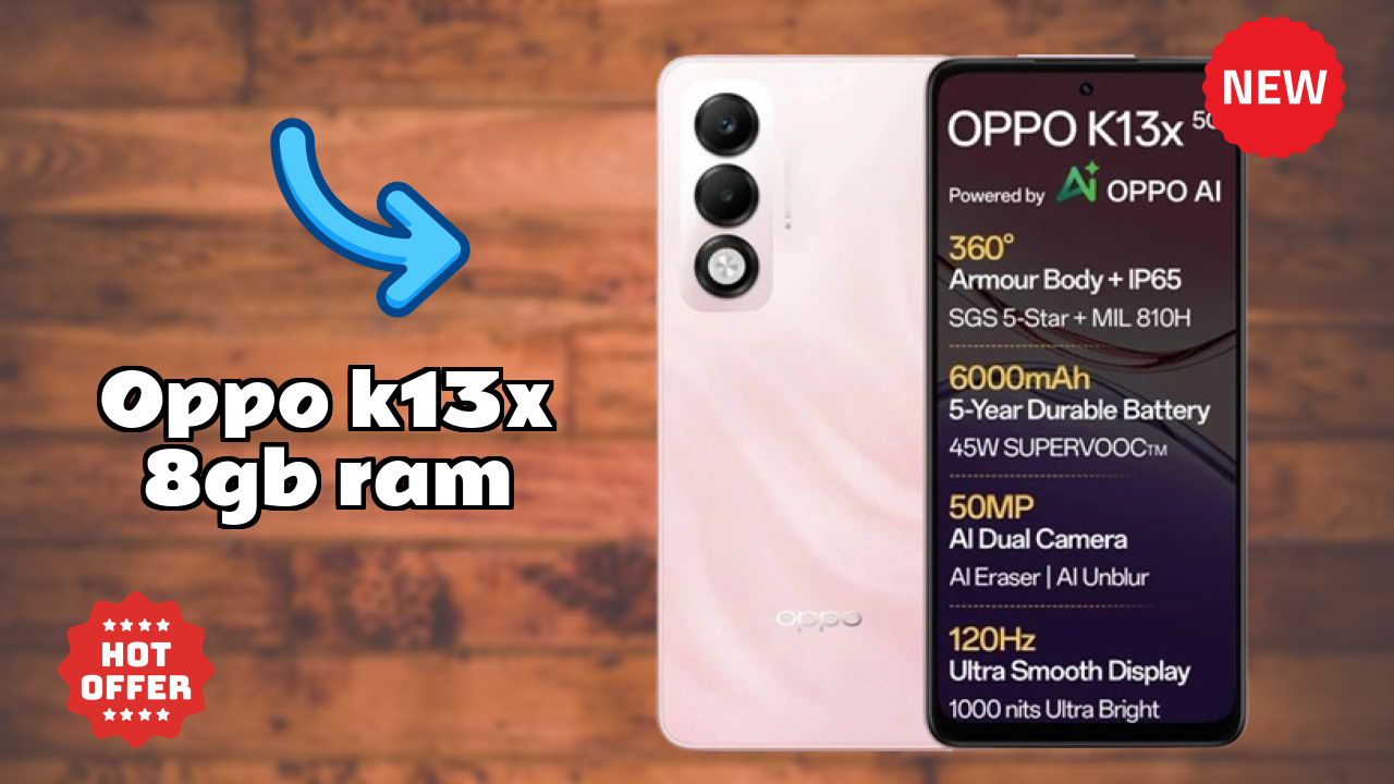 OPPO K13x 8GB RAM Camera Review: 50 MP + 2 MP Rear Camera Photo Samples