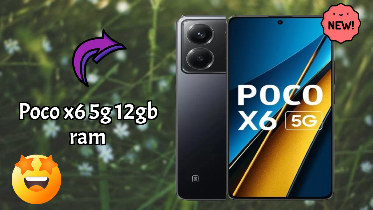 POCO X6 5G 12GB RAM Test: 12 GB RAM Handles Gaming Well?