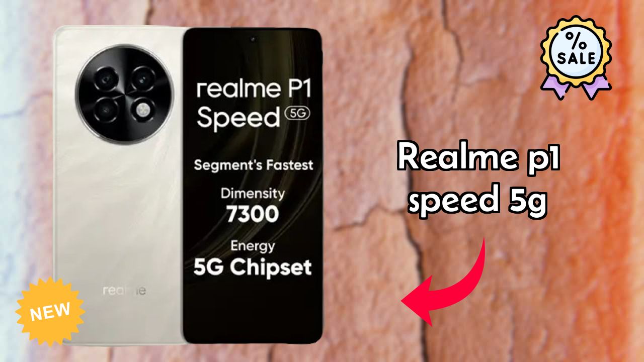 Realme P1 Speed 5G Display Size: 6.67 Inches (16.94 Cm) Screen Quality