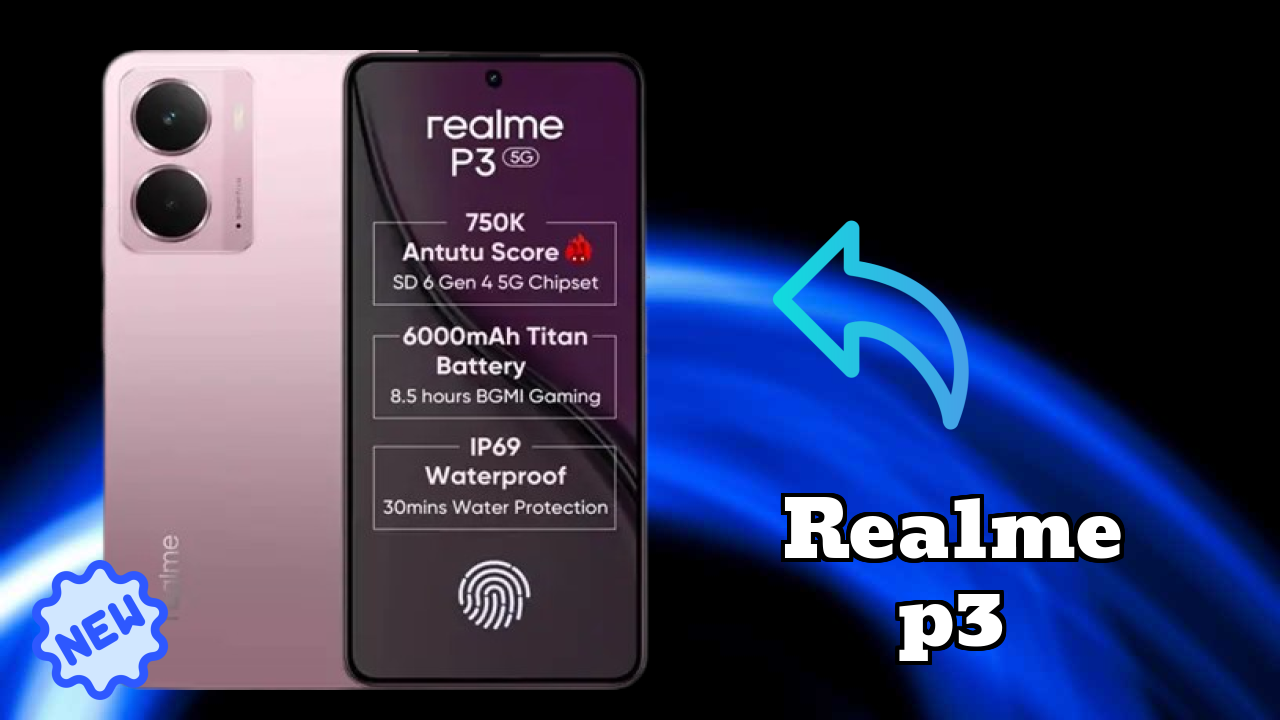 Realme P3 Display Review: 6.67 Inches (16.94 Cm) Screen Size
