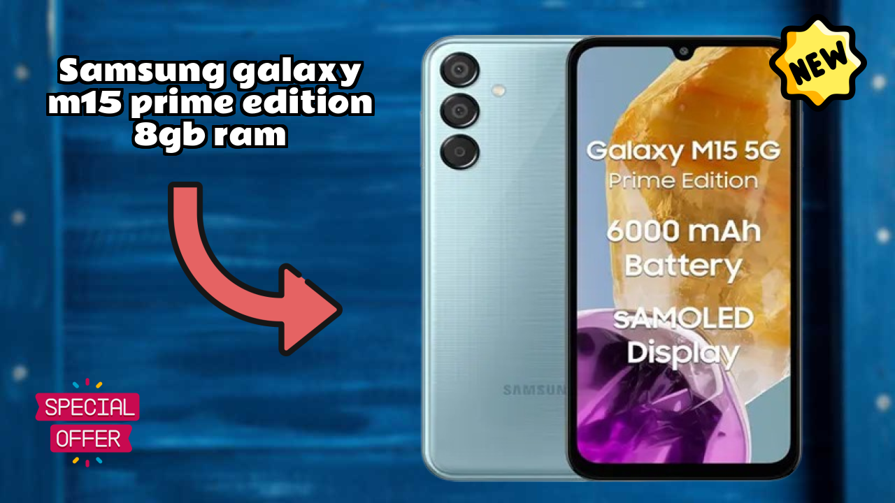 Samsung Galaxy M15 Prime Edition 8GB RAM Test: 8 GB RAM Handles Heavy Tasks